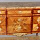 Louis XVI style commode in marquetry from around 1940.