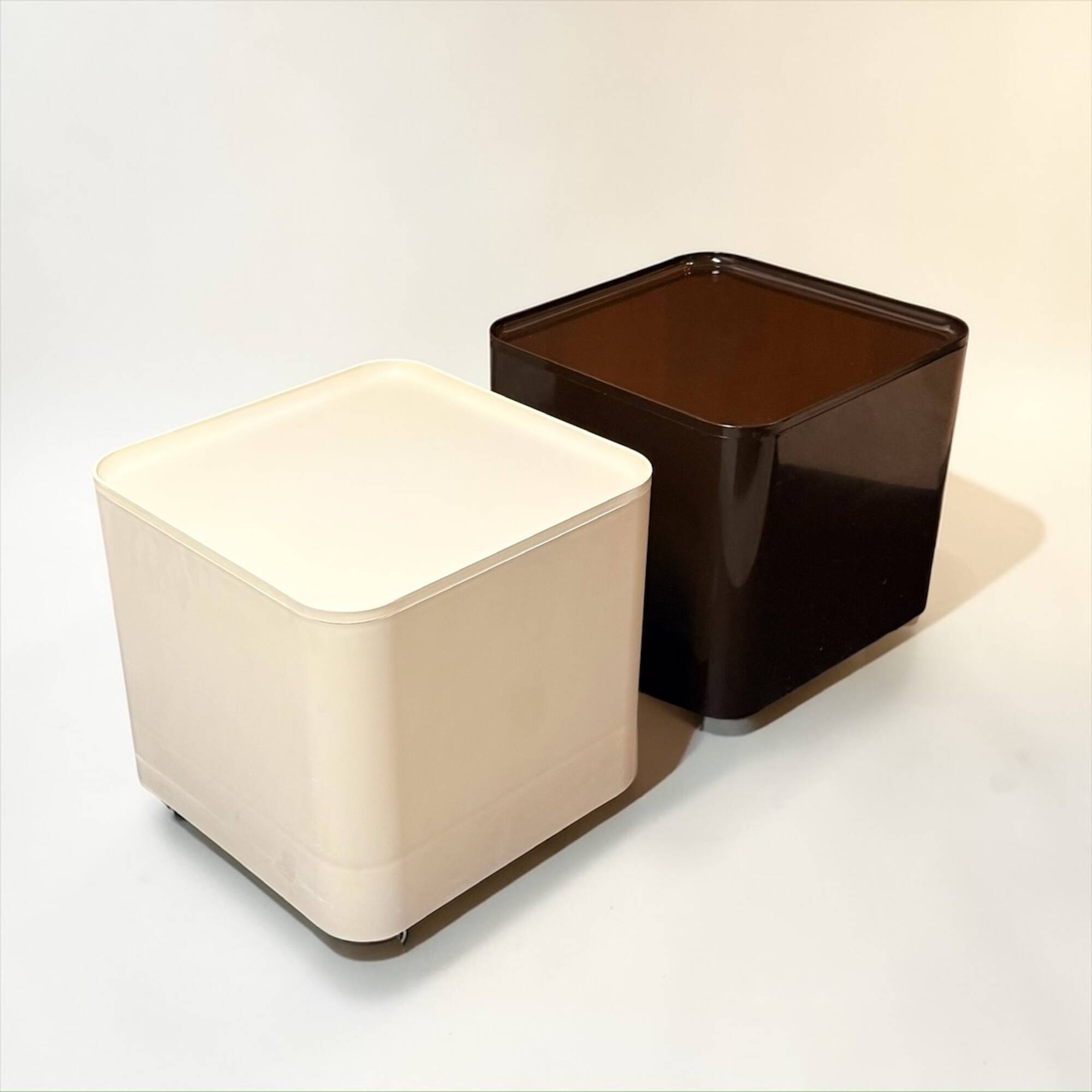 Cube de rangement design DIME Marcello Siard Longato Italie années 70