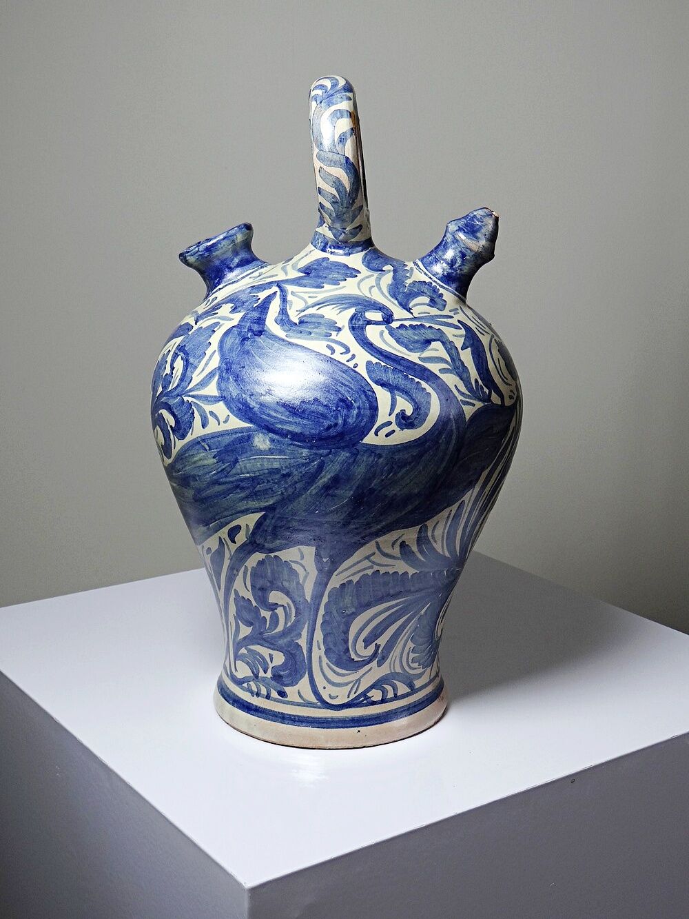 Large Spanish majolica jug Domingo Punter 1952