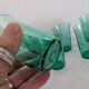 10 green Lesieur glasses – 1960s-1970s
