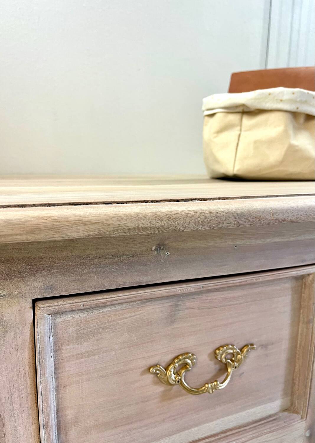 Mini vintage wooden sideboard