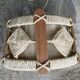 Suspension jute et bois de style scandinave