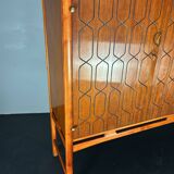 Midcentury Swedish Scandinavian sideboard cabinet by David Rosen model Napo