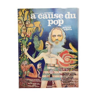 Cinema poster "Because of pop" Jacques Higelin 40x60cm 1973