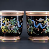 Pair of earthenware planters, early twentieth century