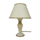 Lampe italienne en marbre blanc, vers 1920