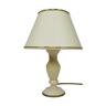 Lampe italienne en marbre blanc, vers 1920