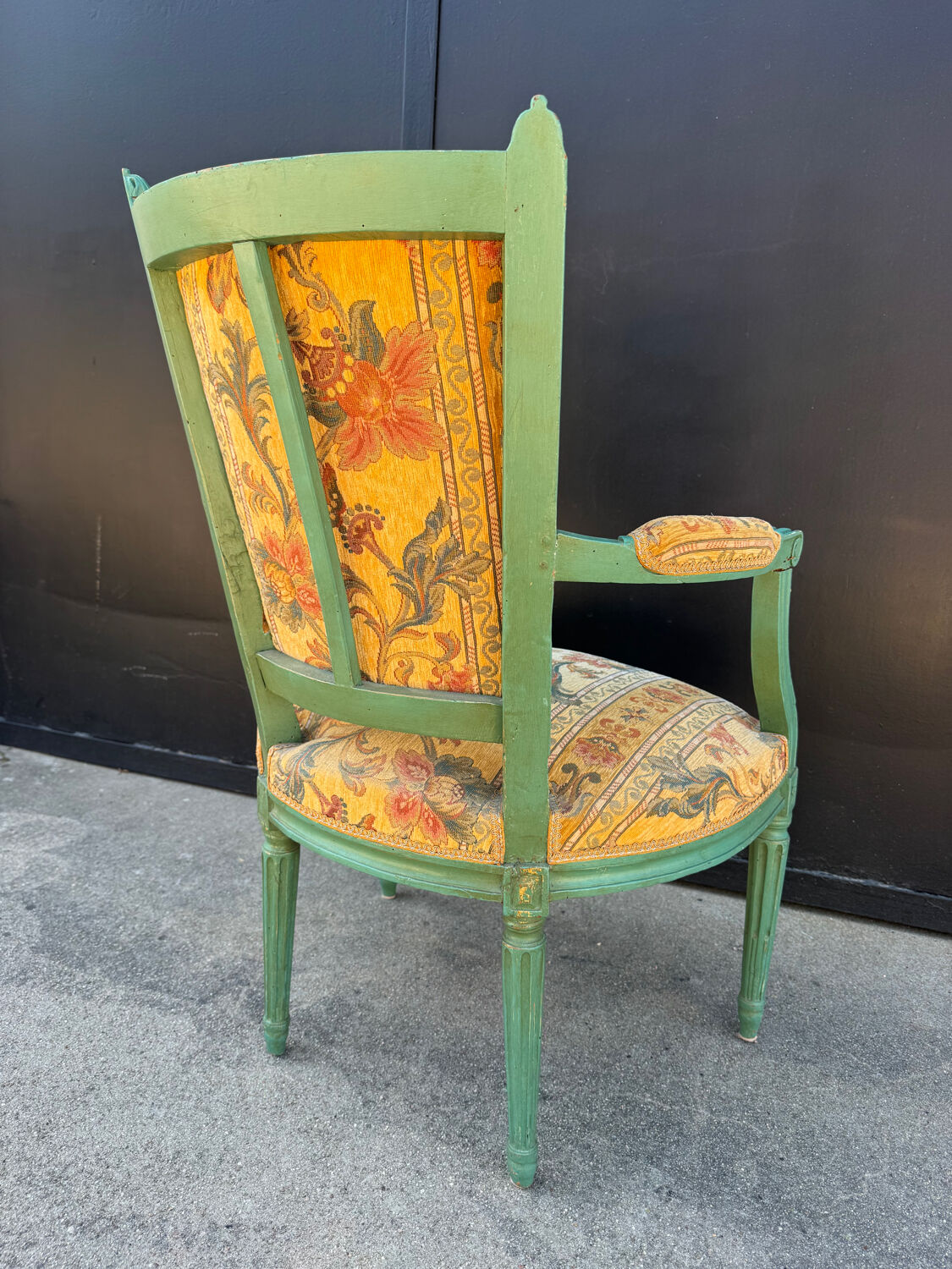 Louis XVI convertible armchair