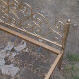 Brass volute bed 1960