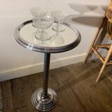 Chrome end table