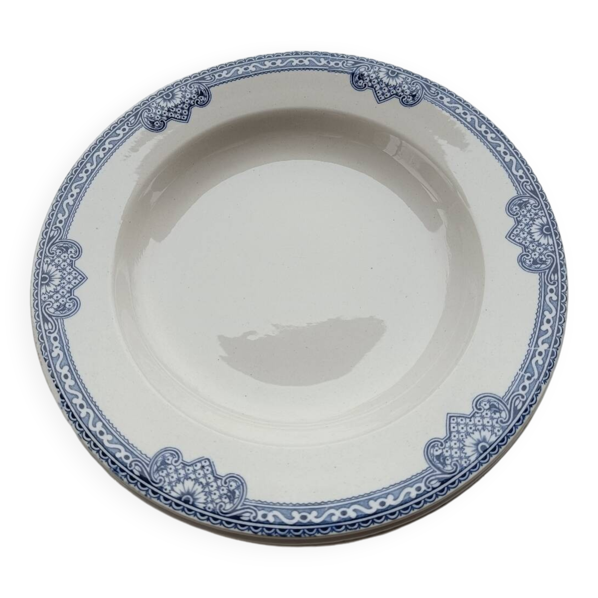 Set of iron earth plates