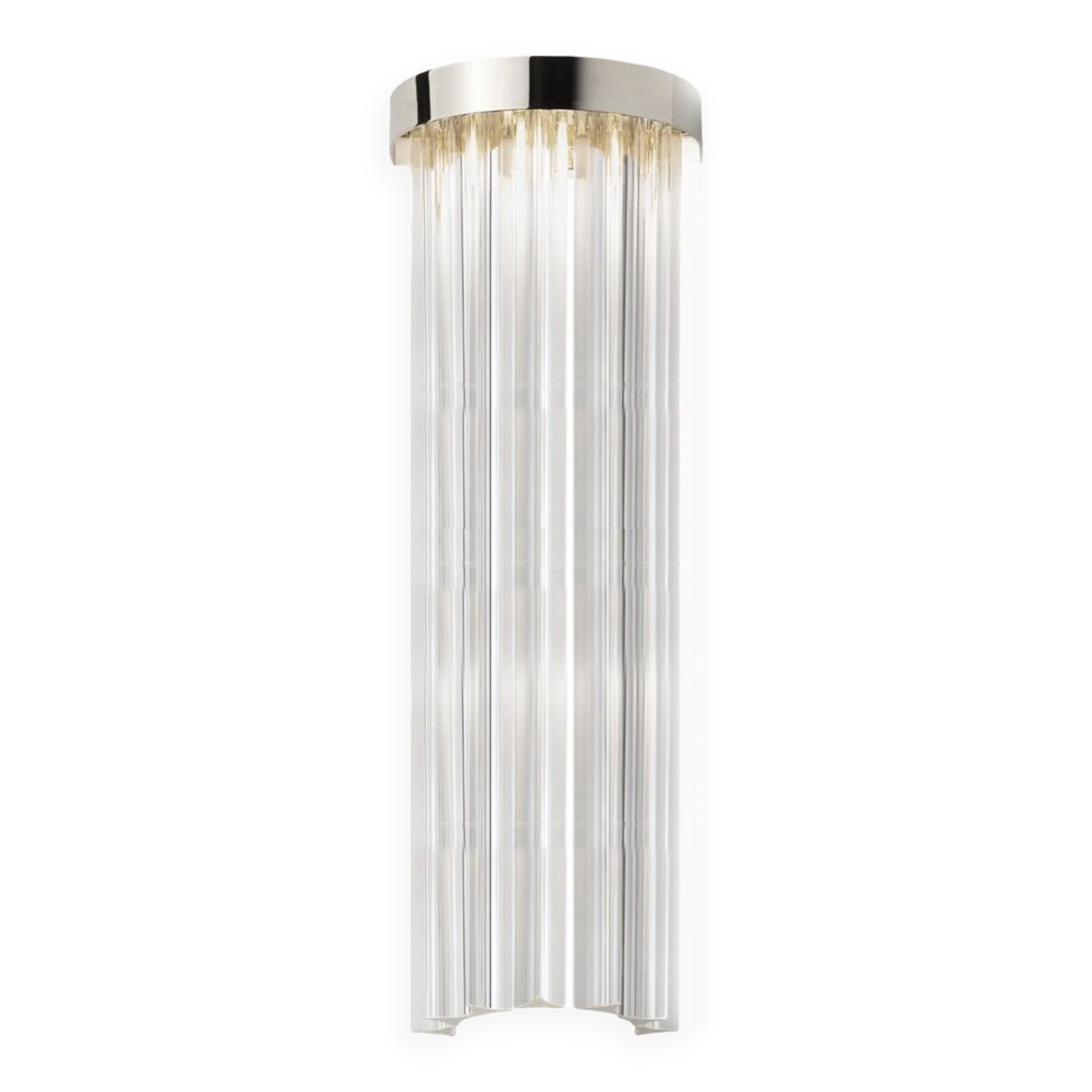 “belt” triedro murano glass wall sconce