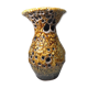 Enamels honey vintage ceramic vase