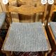6 Vintage Brutalist Dining Chairs, 1970