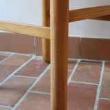 4 vintage straw chairs