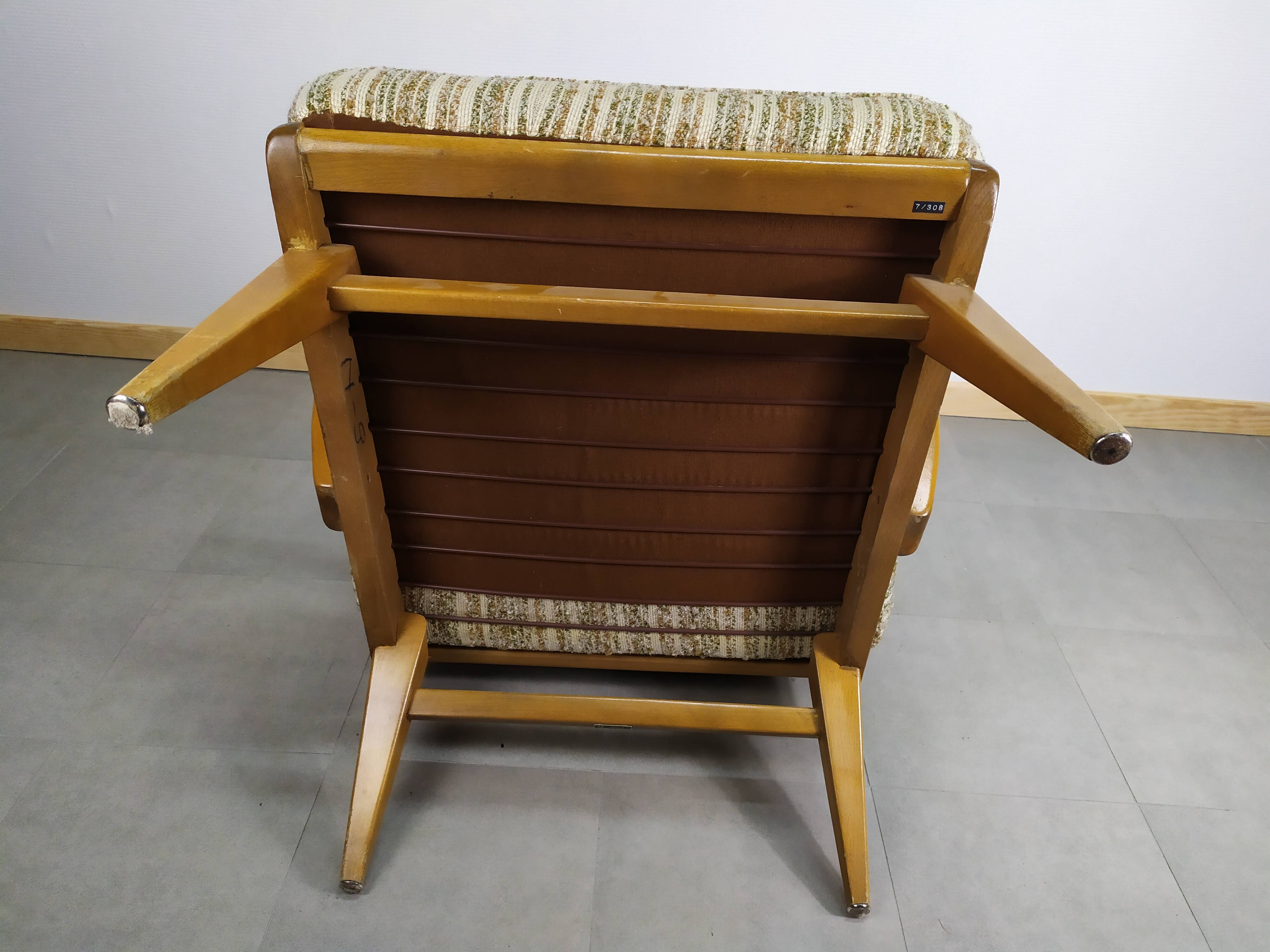1950 armchair stamped Casala - Scandinavian
