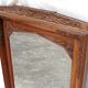 Miroir de cheminée Art Déco en bois sculpté - 82 cm x 150 cm