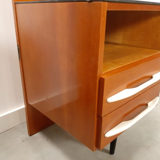 Pozar vintage wooden bedside table set