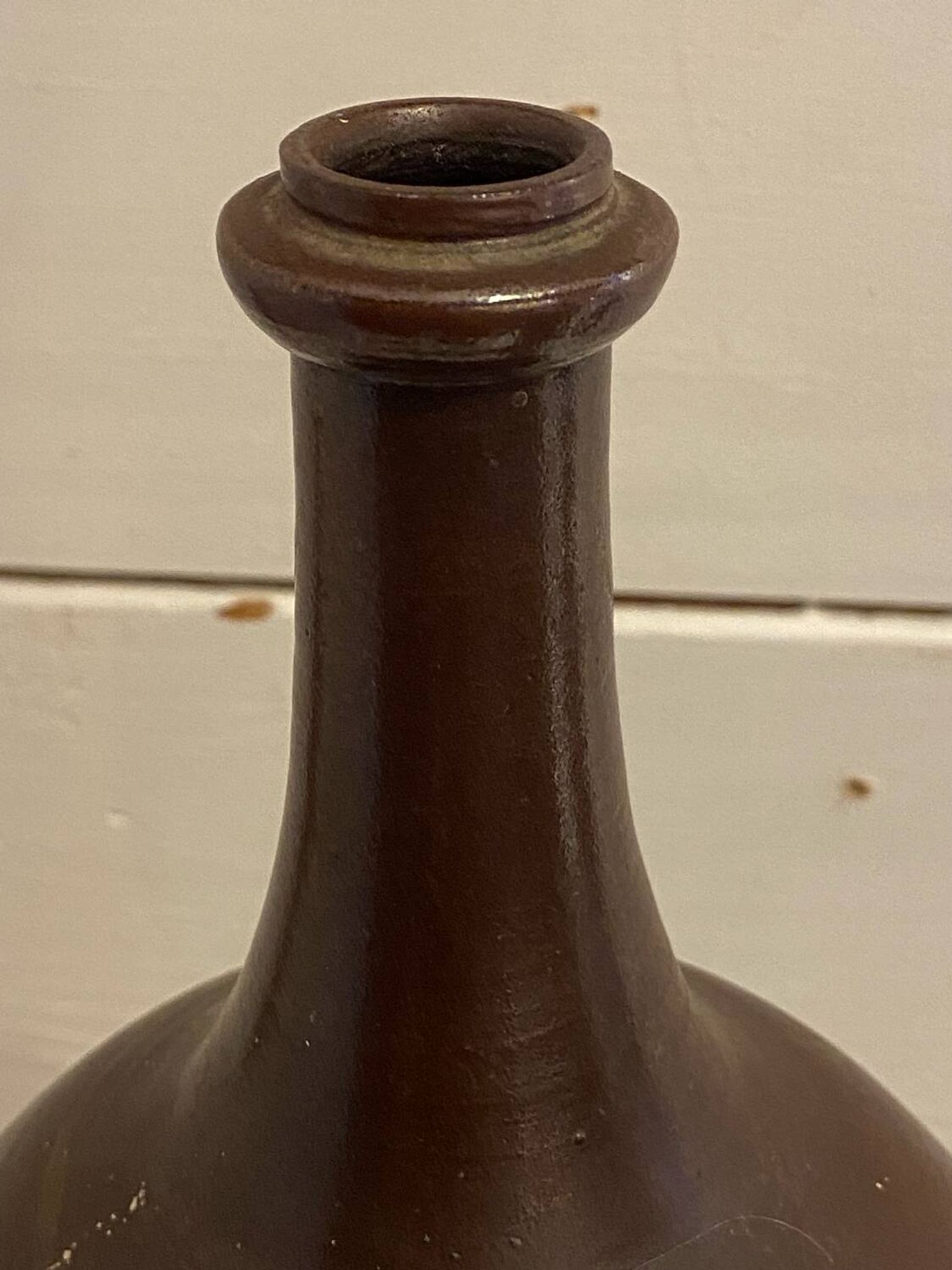Lot de 3 bouteilles en céramique
