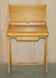 Art Nouveau desk attributed to Carlo Zen 1902 in mottled maple.