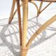 Small vintage rattan children's armchair