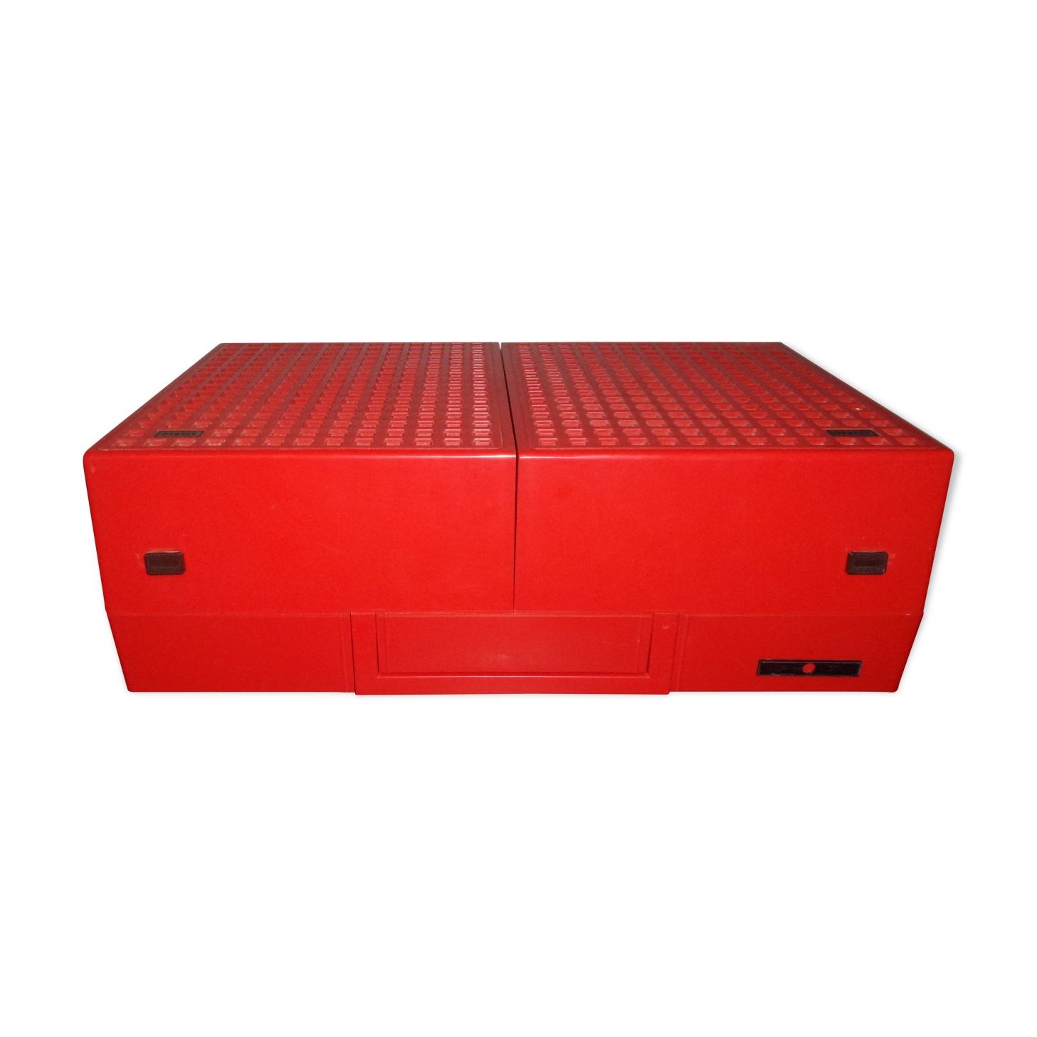 electrophone turns battery discs orange sector 1970