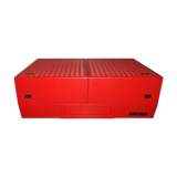 electrophone turns battery discs orange sector 1970