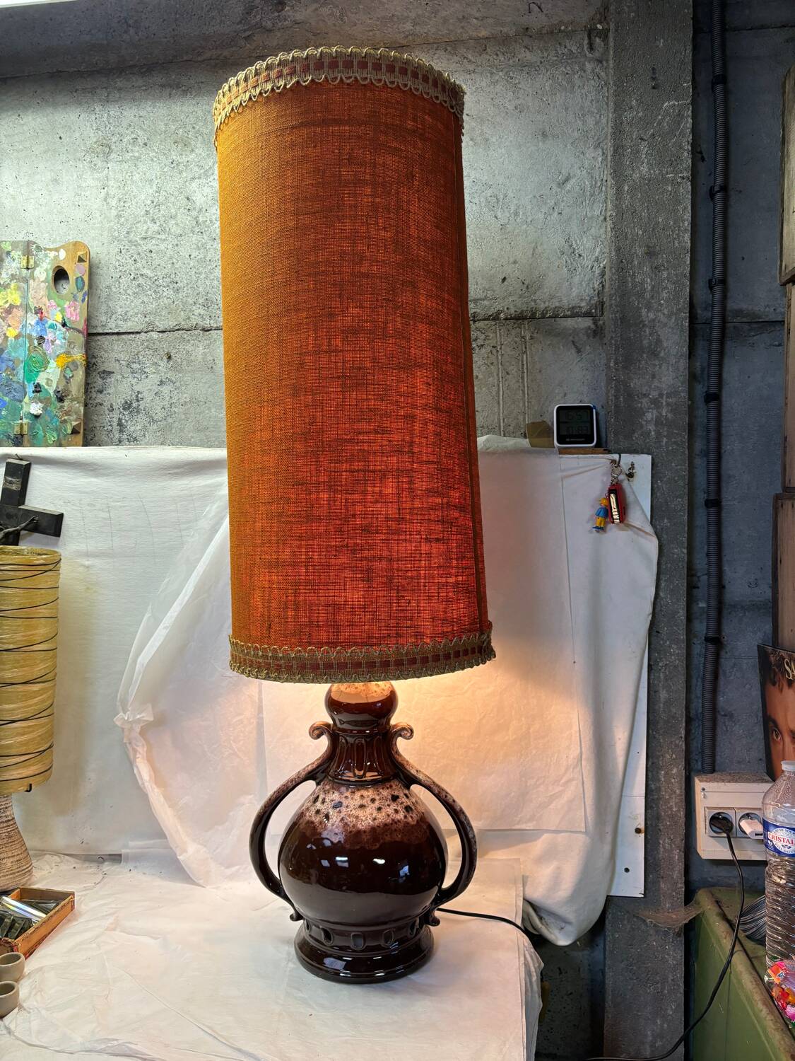 Vintage ceramic lamp