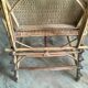Chaise longue en rotin