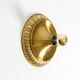 1960's Space Age Pop Art  brass and metal wall or ceiling lamp by Sölken
