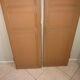 Paire de porte de placard ancienne