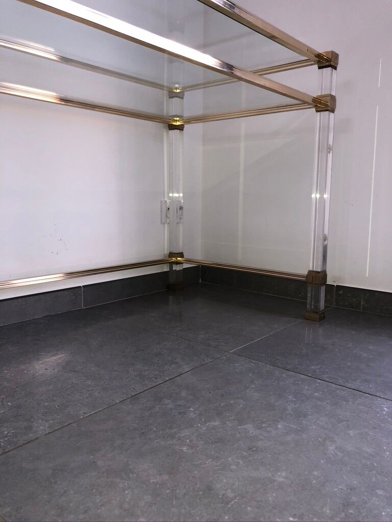 Glass office and altuglas Pierre Vandel