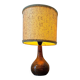 Lampe de table vintage orange à lave Krösselbach