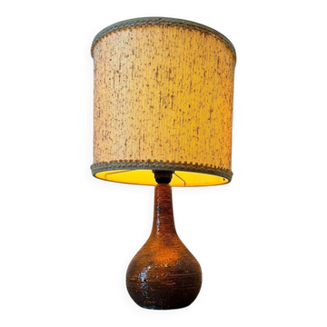 Vintage orange lava table lamp Krösselbach