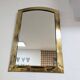 Brass mirror