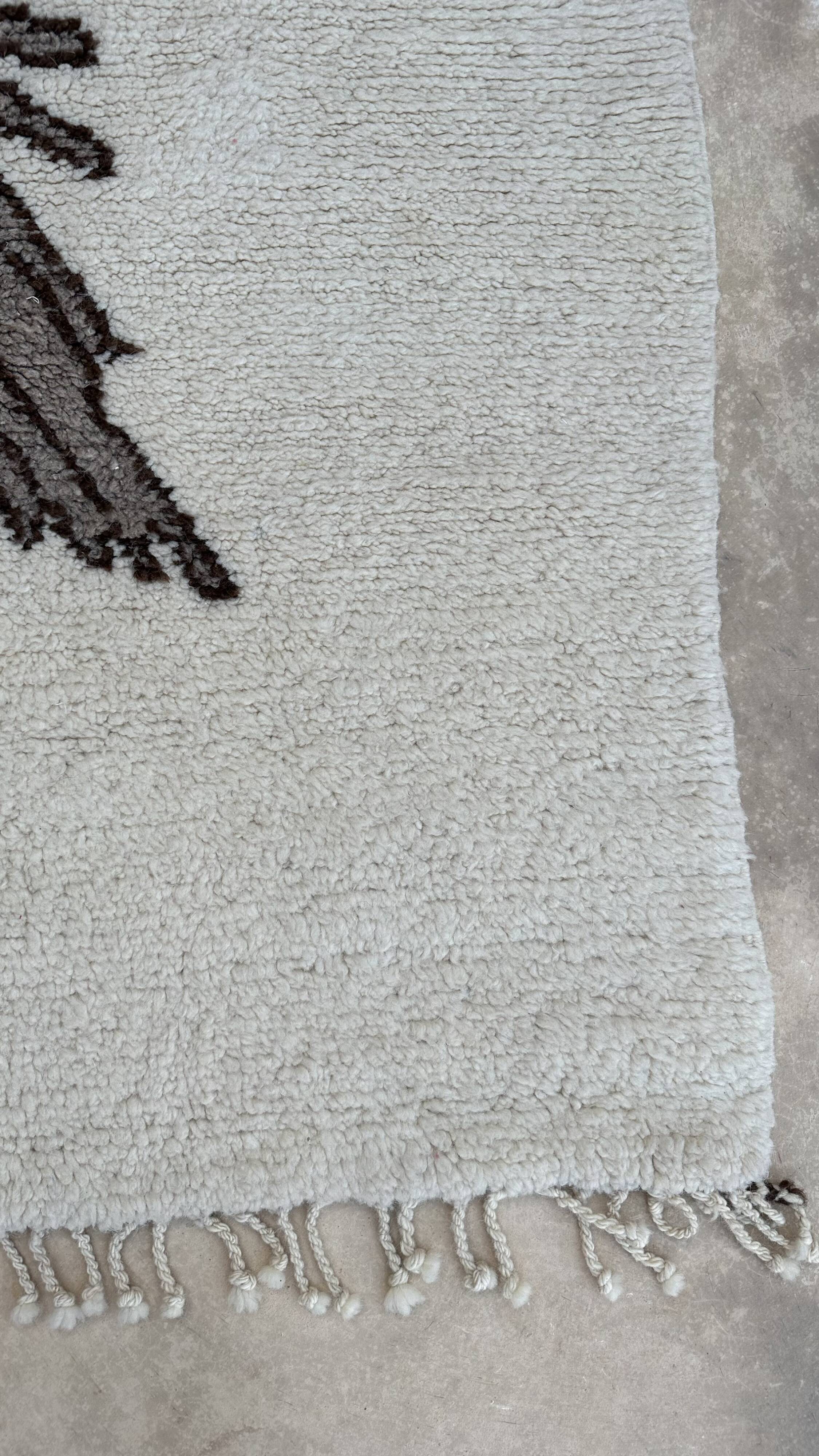 Beni M'Rirt Moroccan Rug - 202 x 153 cm