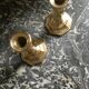 Golden brass candlesticks nijhof holland