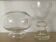 Pair of vintage glass vases