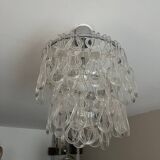 Italian design chandelier 1970