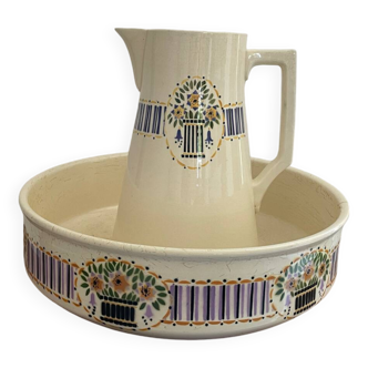 Old jug Sarreguemines