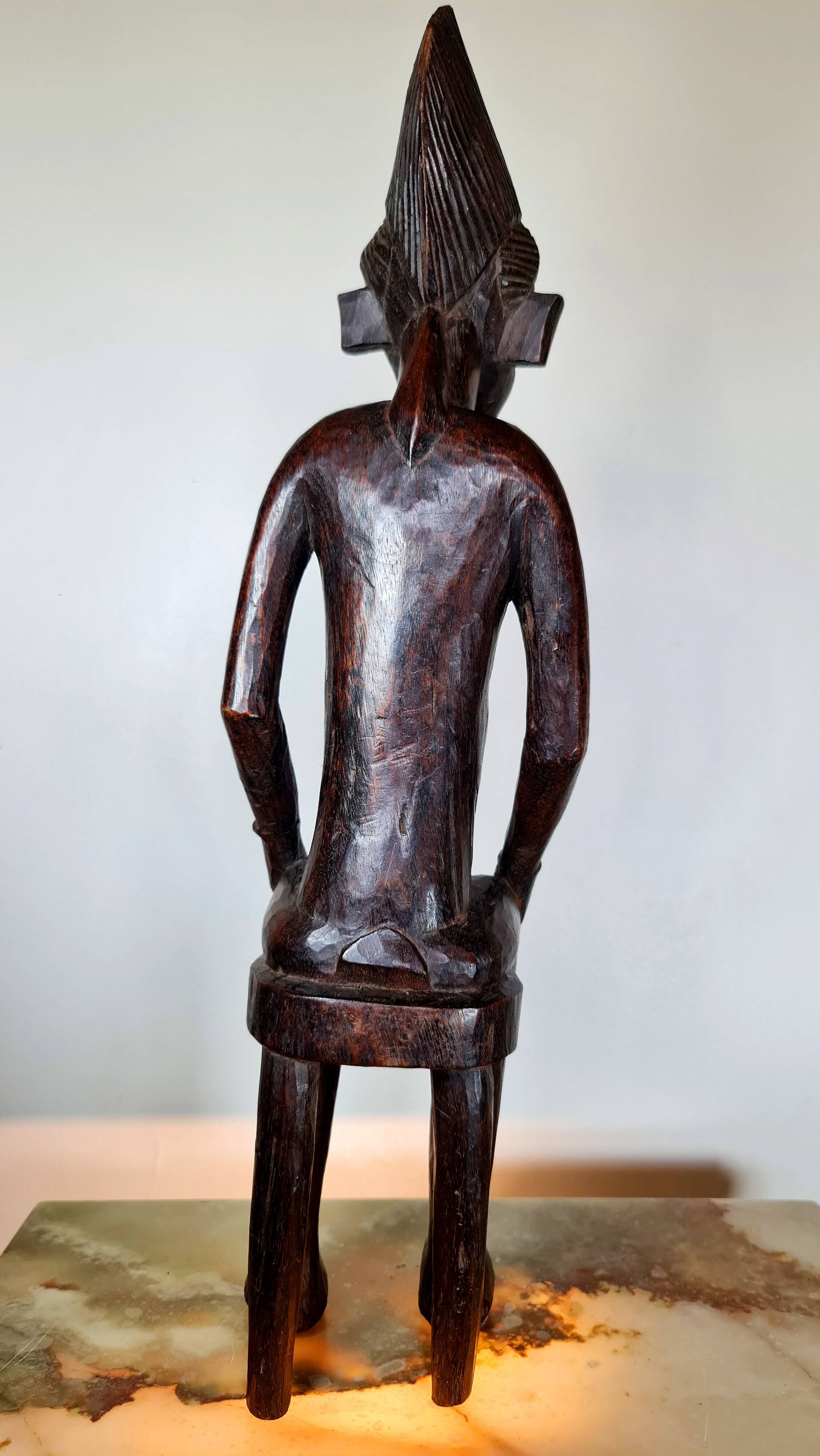 Senufo statue, H: 52 cm