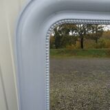 Antique Louis Philippe mirror restyled