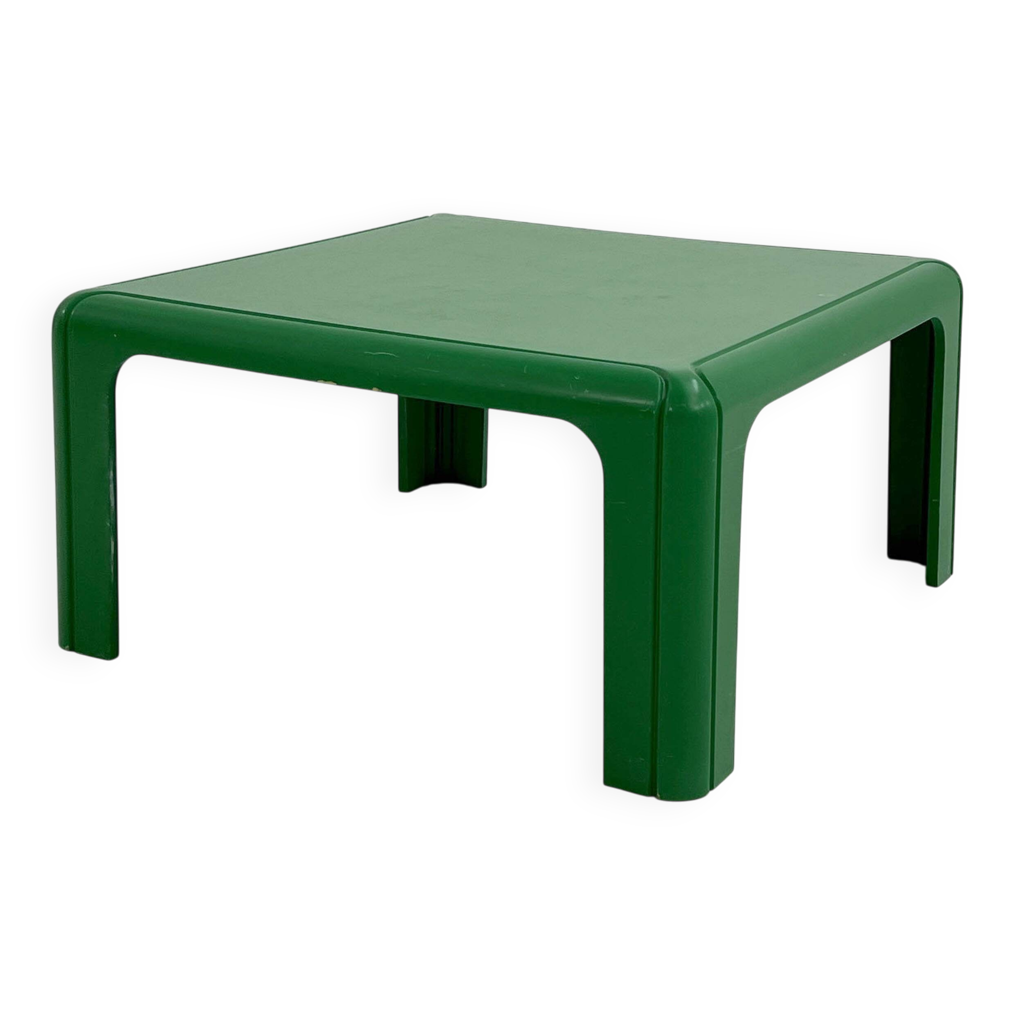 Green coffee table model 4894 by Gae Aulenti for Kartell, 1970