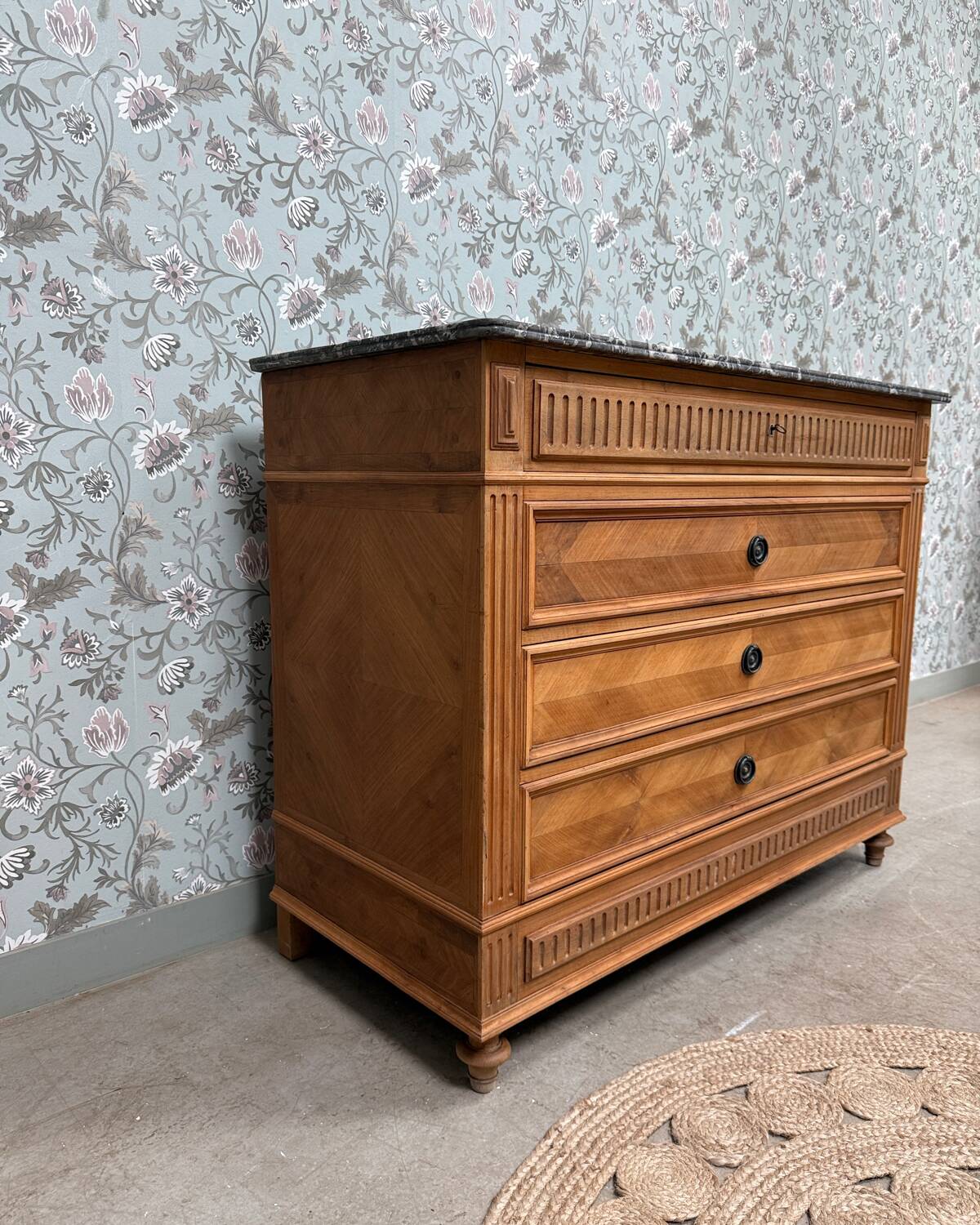 Louis XVI style chest of drawers