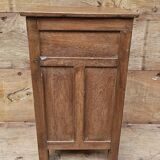 Old Burmese teak bedside table