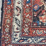 Tapis ancien persan kurde fait main 135x276 cm