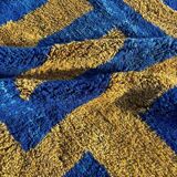 Blue Moroccan rug, authentic Moroccan rug 150/250cm