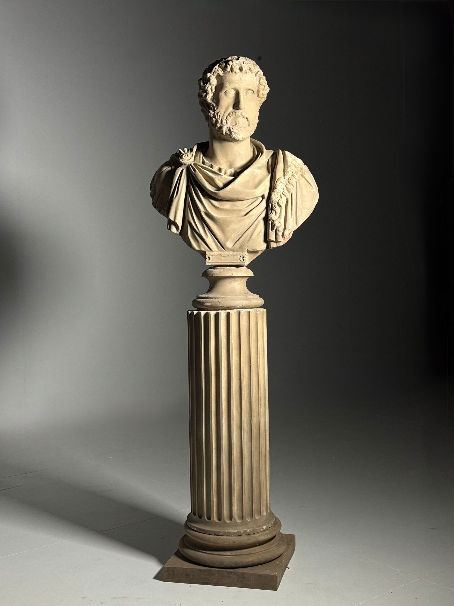 Bust of Antoninus Pius on pedestal