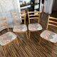 4 chairs