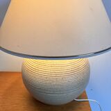 Vintage stoneware lamp